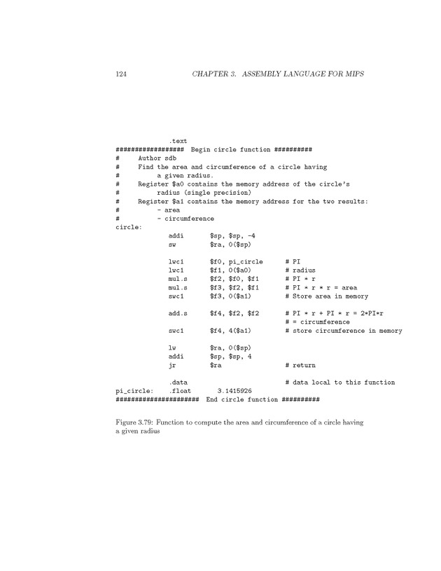Computer Organization with MIPS - Page 124